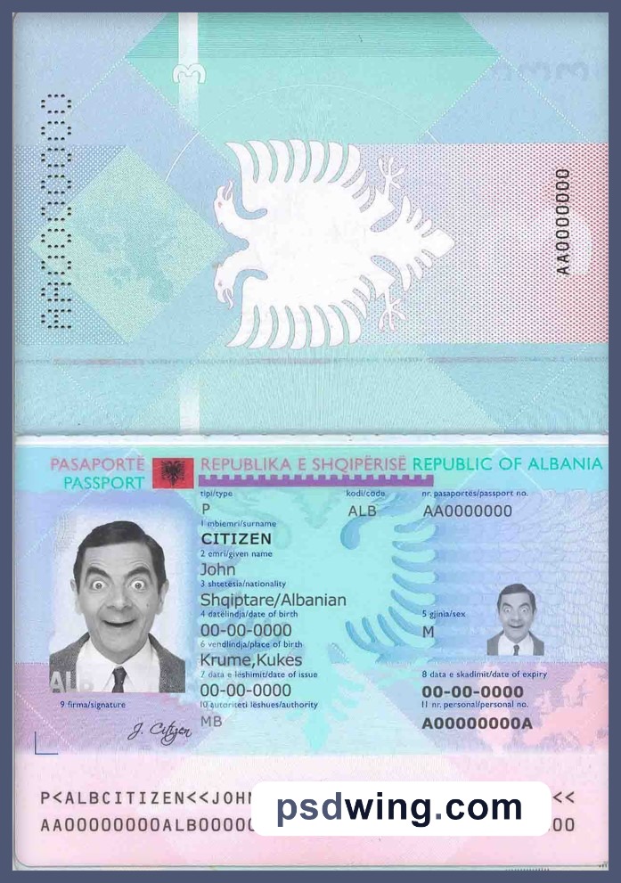 Albania Passport
